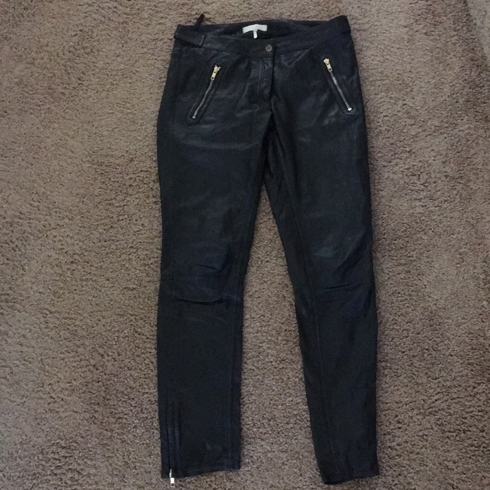 Sandro leather pants
